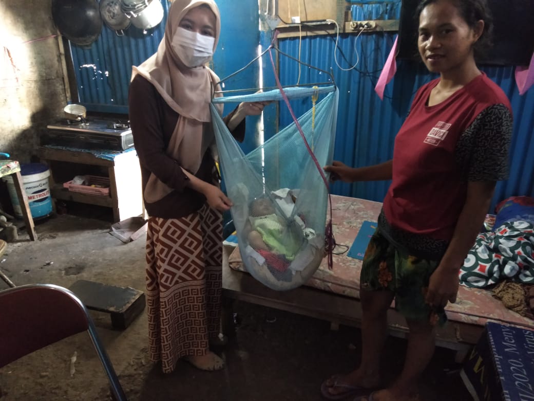 Kunjungan ke-2, bertemu bayi Liviora